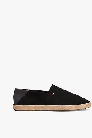 Tommy Hilfiger Espadryle z wyhaftowaną flagą
