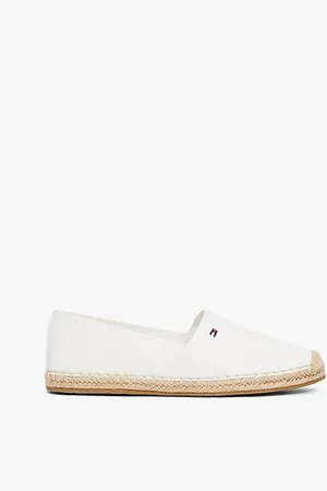 Tommy Hilfiger Płócienne espadryle z wyhaftowaną flagą