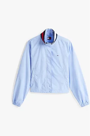 Tommy Hilfiger Nieprzemakalna kurtka z logo na kołnierzu