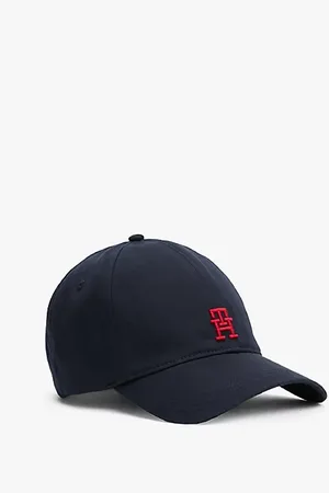 Tommy Hilfiger Kontrastowa bejsbolówka TH Monogram