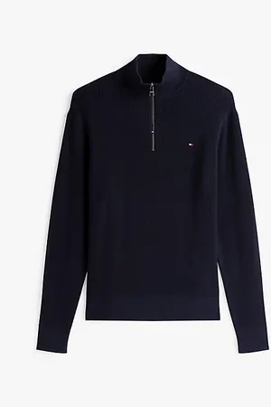 Tommy Hilfiger Sweter Adaptive z wyhaftowaną flagą