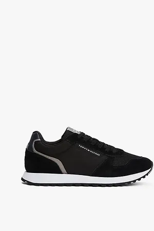 Tommy Hilfiger Zamszowe buty sportowe z logo