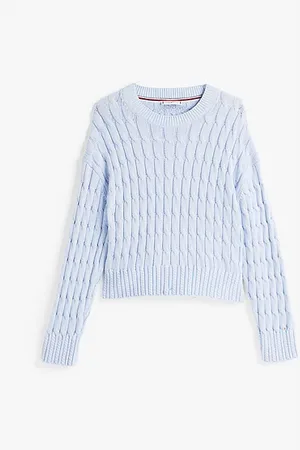 Tommy Hilfiger Sweter z okrągłym dekoltem