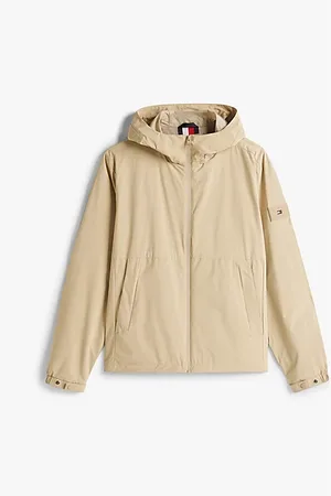 Tommy Hilfiger Kurtka z kapturem i naszywką z logo