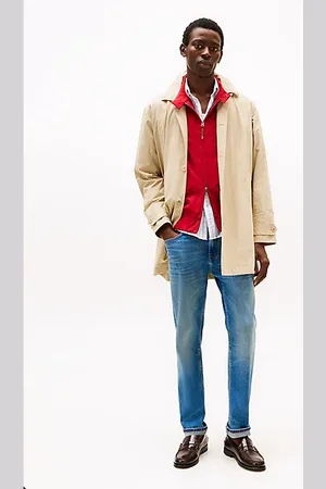 Tommy Hilfiger Jeansy przetarciami Denton o prostym kroju