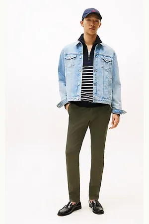 Tommy Hilfiger Chinosy Bleecker o wąskim kroju
