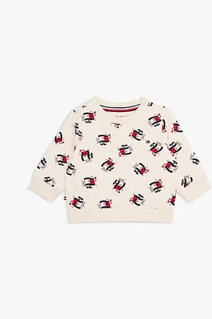 Tommy Hilfiger Dzianinowa bluza z okrągłym dekoltem