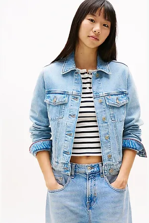 Tommy Hilfiger Kurtka typu trucker z denimu