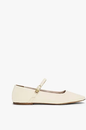 Tommy Hilfiger Skórzane baleriny Mary Jane