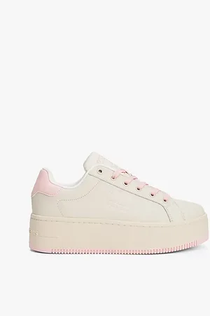 Tommy Hilfiger Skórzane buty sportowe na platformie