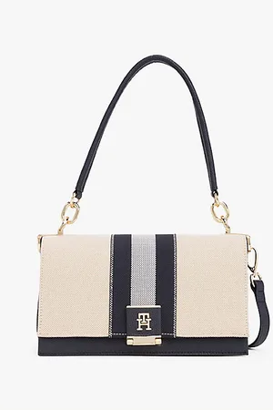 Tommy Hilfiger Płócienna torba crossbody Heritage