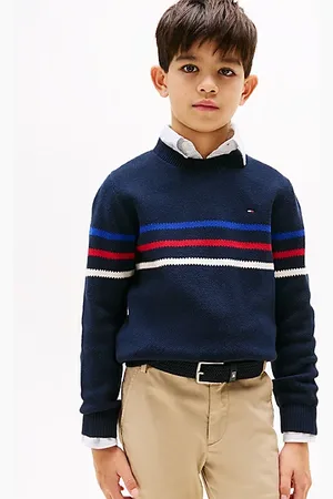 Tommy Hilfiger Sweter w prążki