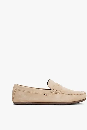 Tommy Hilfiger Skórzane mokasyny na podeszwie z protektorem