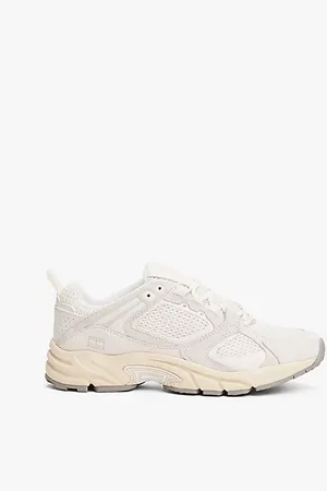 Tommy Hilfiger Buty sportowe Archive z zamszu i siateczki