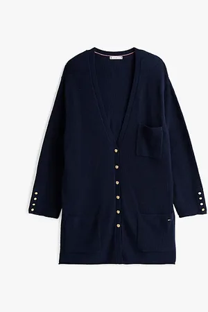 Tommy Hilfiger Kardigan o luźnym kroju Curve