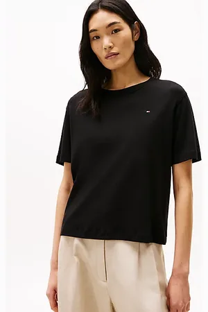 Tommy Hilfiger T-shirt o luźnym kroju z logo