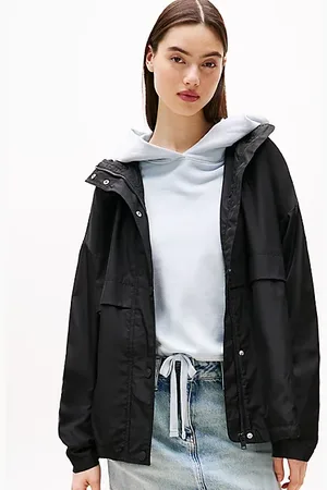 Tommy Hilfiger Przeciwdeszczowa wiatrówka z kapturem