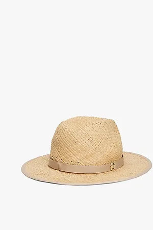 Tommy Hilfiger Słomkowy kapelusz fedora