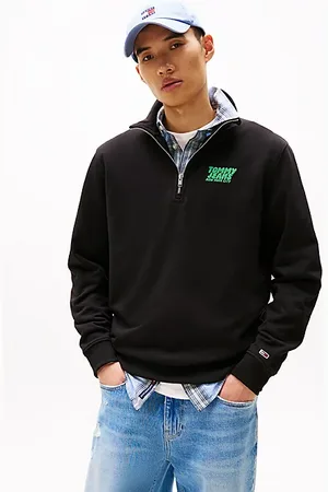 Tommy Hilfiger Bluza z chmurkowym logo i grafiką z tyłu