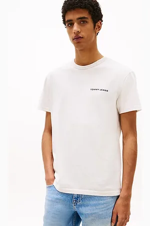 Tommy Hilfiger T-shirt z grafiką i logo z tyłu