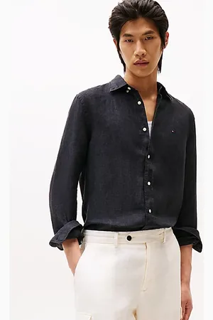 Tommy Hilfiger Koszula z czystego lnu o regularnym kroju