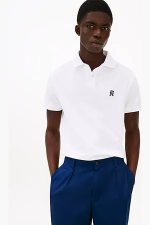 Tommy Hilfiger Koszulka polo z dzianiny TH Monogram