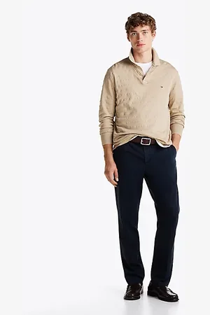 Tommy Hilfiger Chinosy Denton Smart Casual z prostymi nogawkami