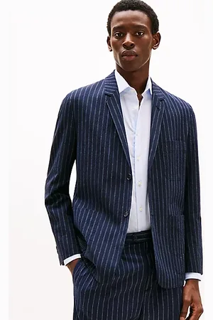 Tommy Hilfiger Jednorzędowa marynarka w prążki