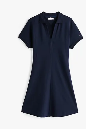 Tommy Hilfiger Sukienka mini Adaptive z kołnierzykiem polo