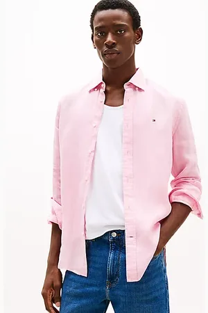Tommy Hilfiger Koszula z czystego lnu o regularnym kroju