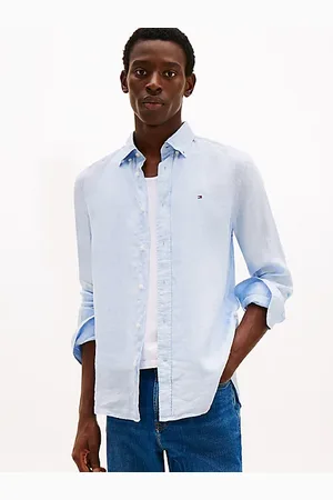 Tommy Hilfiger Koszula z czystego lnu o regularnym kroju
