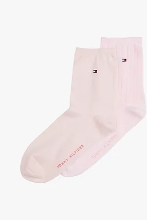 Tommy Hilfiger Zestaw 2 par krótkich skarpetek z flagą