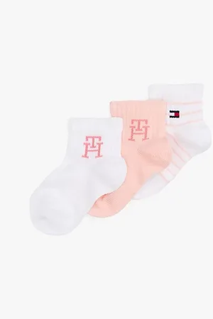 Tommy Hilfiger Zestaw 3 par skarpetek z monogramem TH