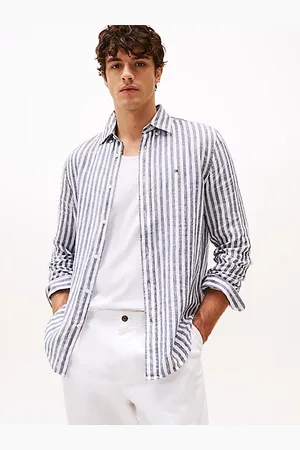 Tommy Hilfiger Koszula z lnu o regularnym kroju