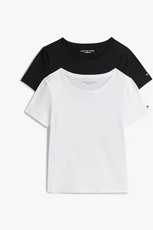 Tommy Hilfiger Zestaw 2 T-shirtów z flagą Hilfiger