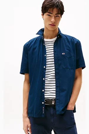 Tommy Hilfiger Koszula z krótkim rękawem z kory