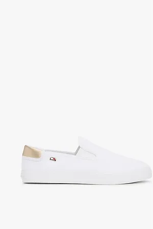 Tommy Hilfiger Wsuwane tenisówki z płótna