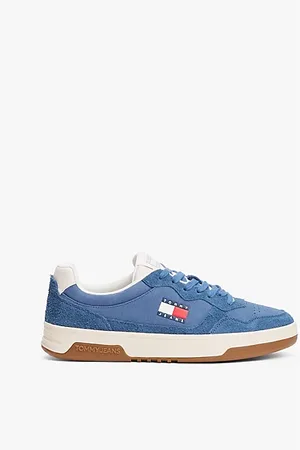 Tommy Hilfiger Trampki z zamszu na podeszwie z otokiem