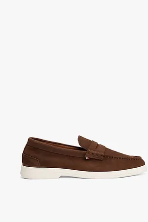 Tommy Hilfiger Skórzane mokasyny Signature