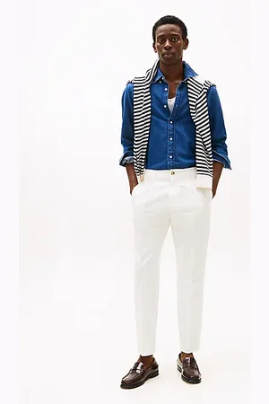 Tommy Hilfiger Spodnie smart casual Harlem o luźnym kroju