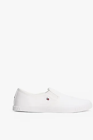 Tommy Hilfiger Wsuwane buty sportowe z płótna
