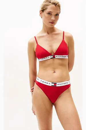 Tommy Hilfiger Figi TH Heritage z logo na pasku