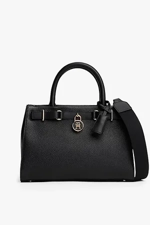 Tommy Hilfiger Skórzana torba typu tote American Icon