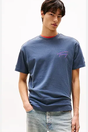 Tommy Hilfiger T-shirt o luźnym kroju z grafiką z logo