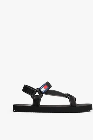 Tommy Hilfiger Sandały z logo na pasku