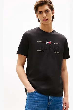 Tommy Hilfiger T-shirt z logo w kolorze tła