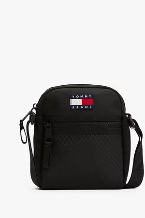 Tommy Hilfiger Reporterka na ramię z logo