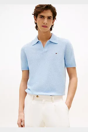 Tommy Hilfiger Dzianinowa koszula polo w paski