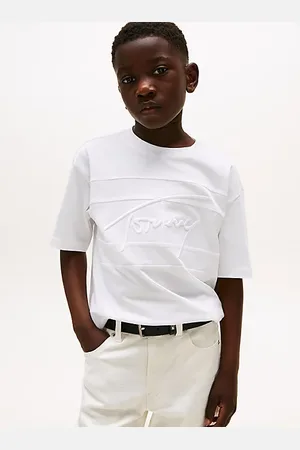 Tommy Hilfiger T-shirt z sygnowanym haftem