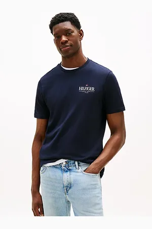 Tommy Hilfiger T-shirt z okrągłym dekoltem z logo